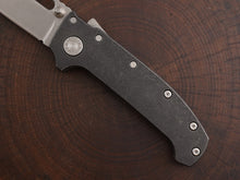 Titanium Dark Wash Scales for Demko AD20 - Straight Grip