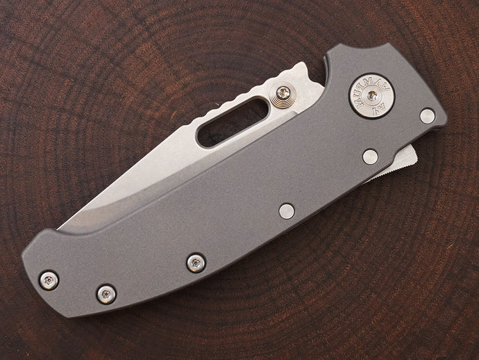 Titanium Scales for Demko AD20 - Straight Grip