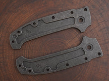 Titanium Dark Wash Critter Scales for Demko AD20 - Straight Grip