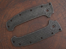 Titanium Dark Wash Critter Scales for Demko AD20 - Straight Grip
