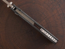 Titanium Dark Wash Hexi Scales for Demko AD20 - Straight Grip