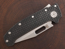 Titanium Dark Wash Critter Scales for Demko AD20 - Straight Grip