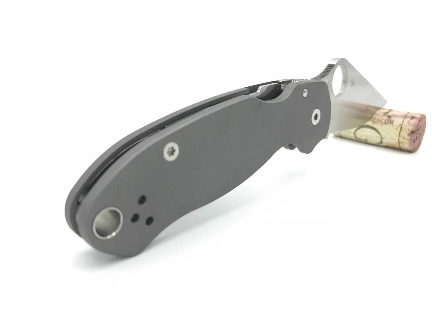 Titanium Scales for Spyderco Para 3