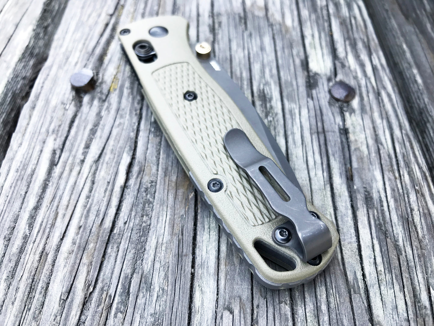 Titanium Gear Backspacer for Benchmade Bugout 535