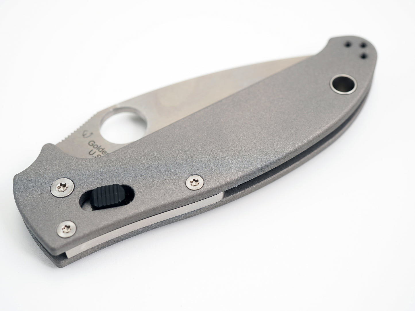 Titanium Scales for Spyderco Manix 2 - Skinny