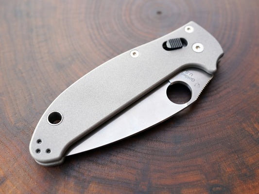 Titanium Scales for Spyderco Manix 2 - Skinny