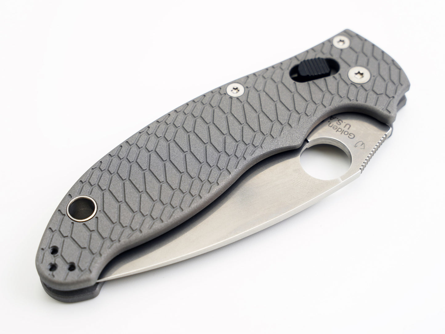 Titanium Hexi Scales for Spyderco Manix 2