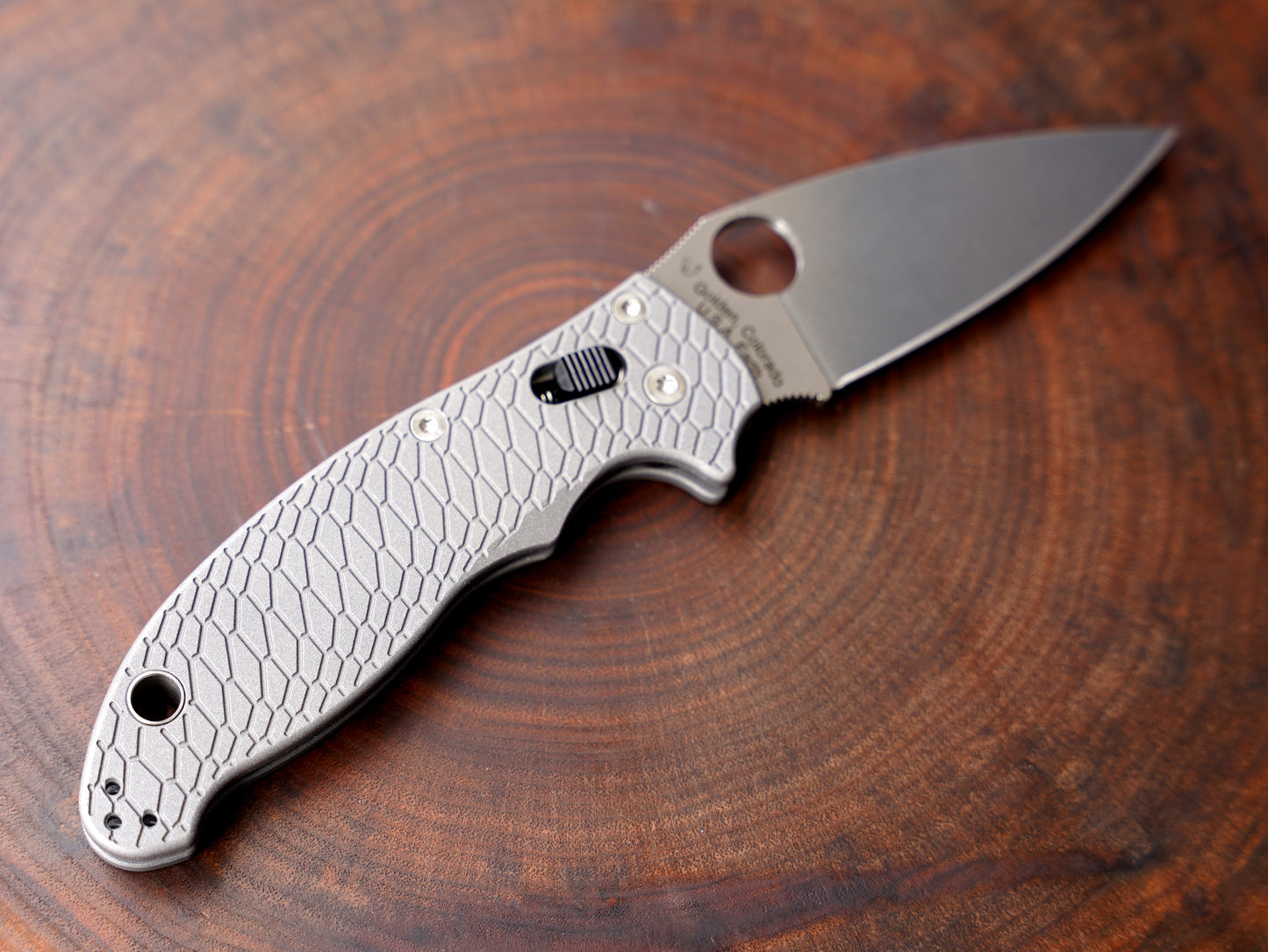 Titanium Hexi Scales for Spyderco Manix 2