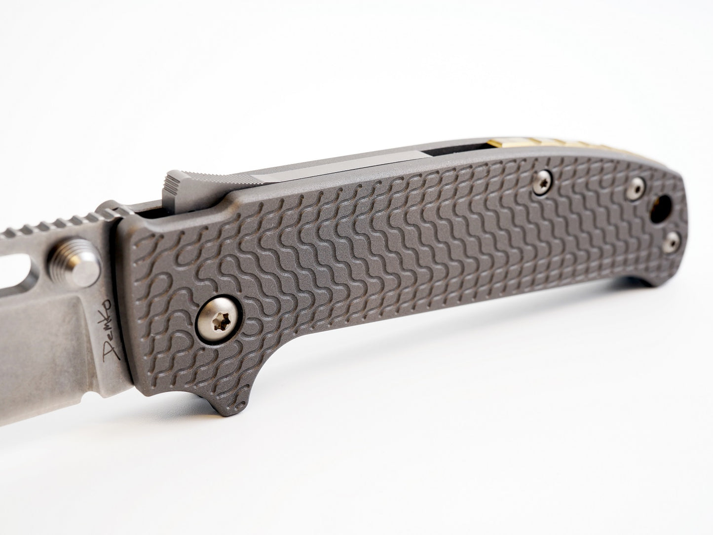 Titanium Critter Scales for Demko AD20.5 - Straight Handle