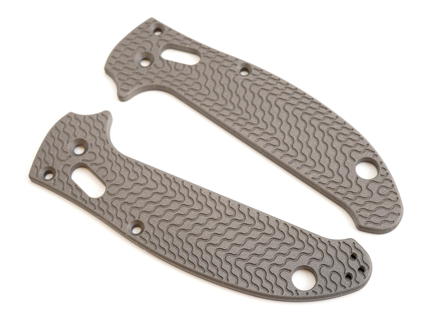 Titanium Critter Scales for Spyderco Manix 2 - Skinny