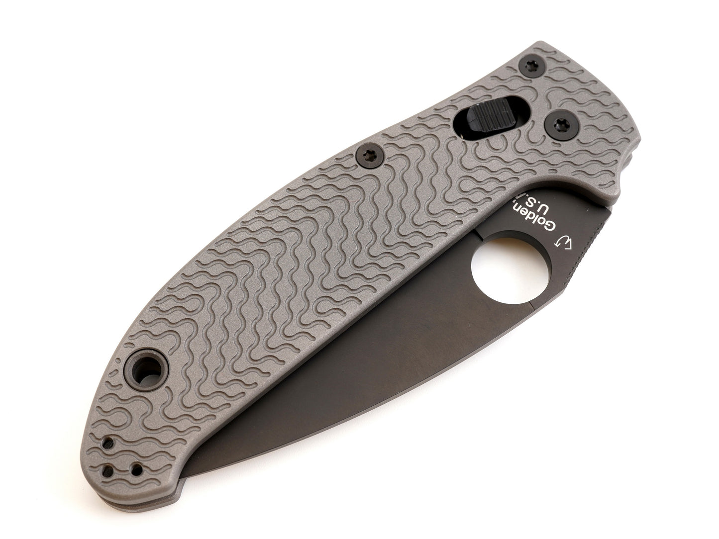 Titanium Critter Scales for Spyderco Manix 2 - Skinny