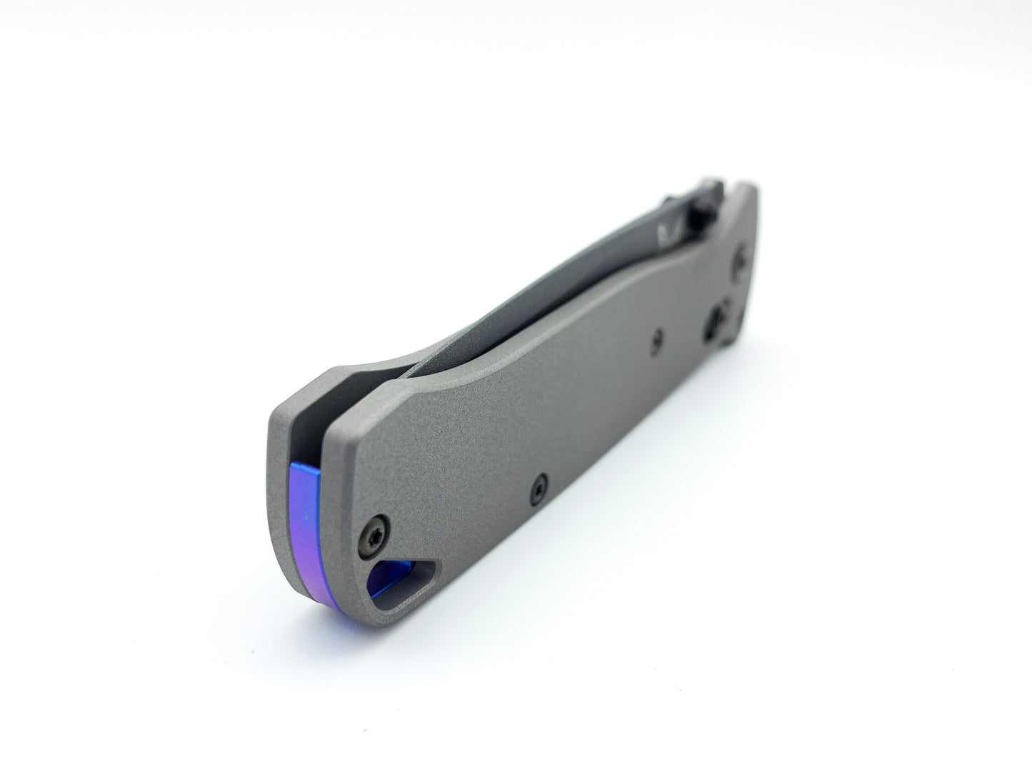 Titanium Scales for Benchmade Bailout 537 - Lanyard