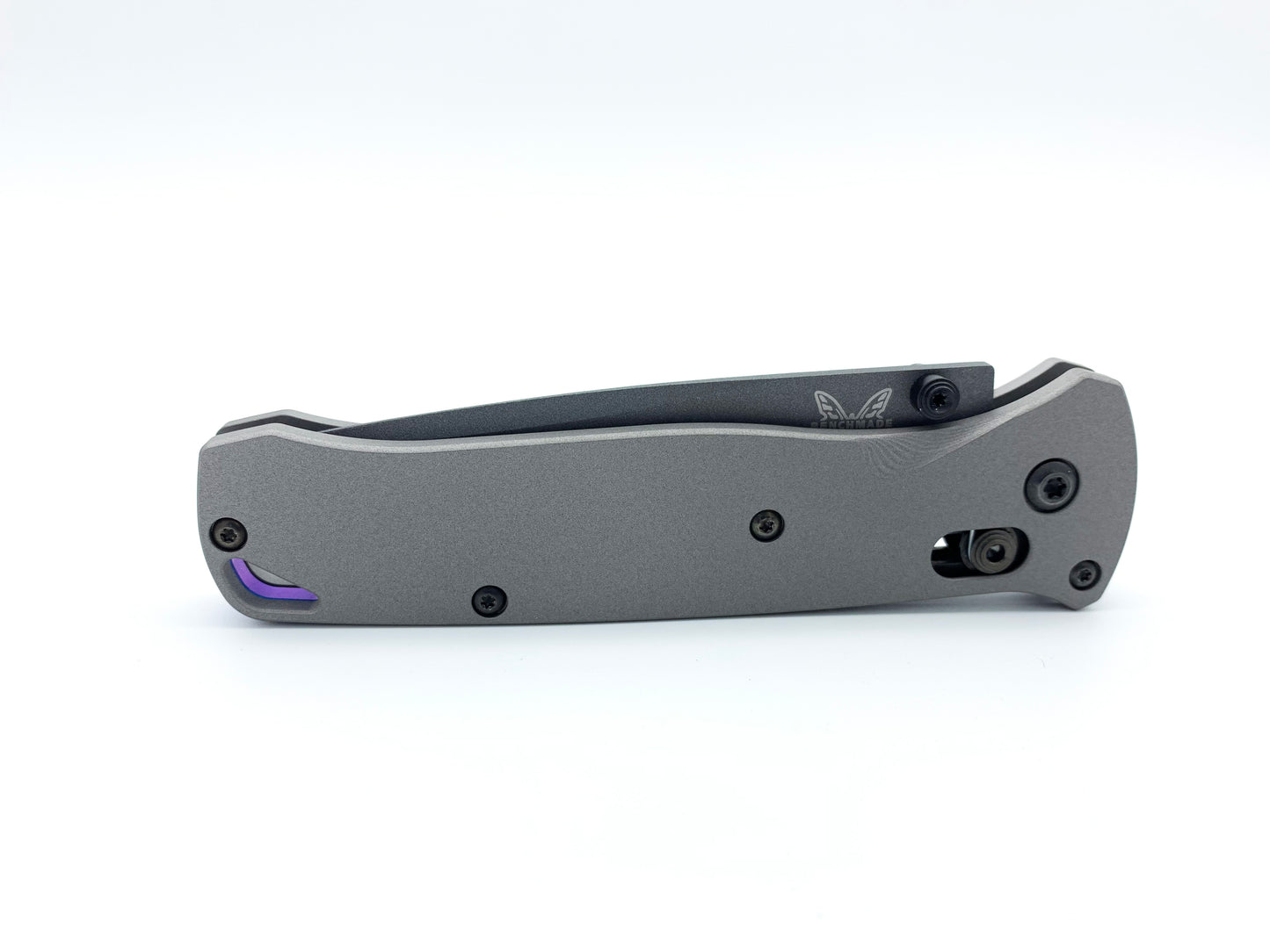 Titanium Scales for Benchmade Bailout 537 - Lanyard