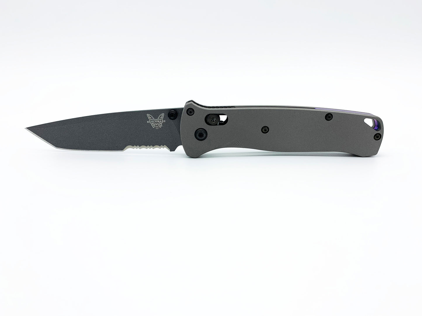 Titanium Scales for Benchmade Bailout 537 - Lanyard