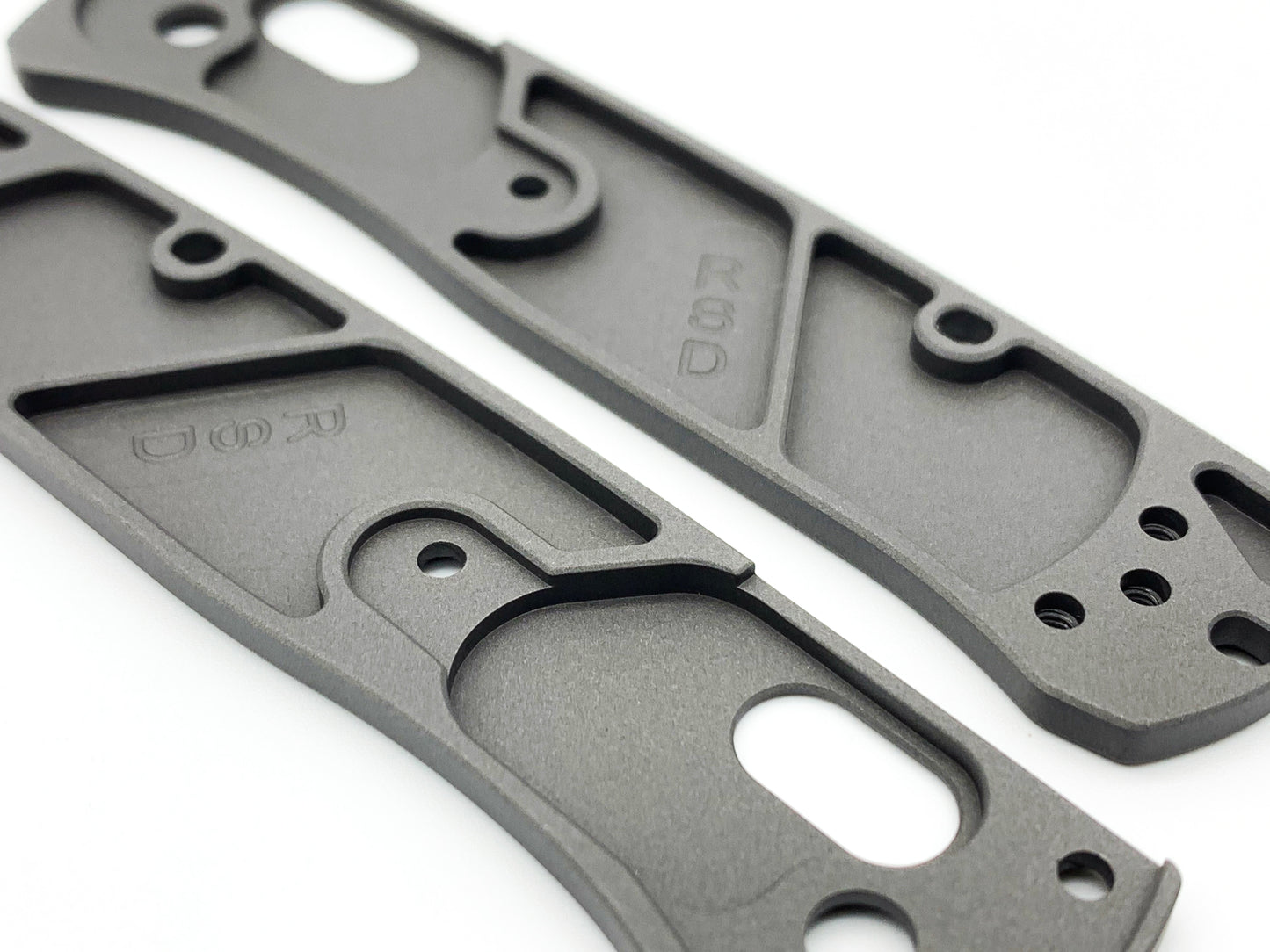 Titanium Critter Scales for Benchmade Mini Bugout 533