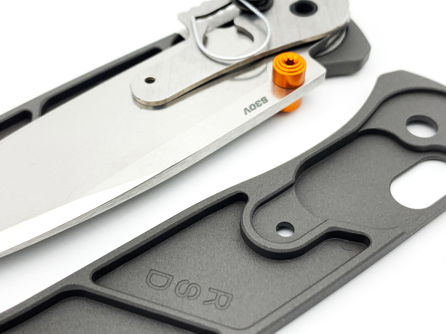Titanium Scales for Benchmade Mini Bugout 533