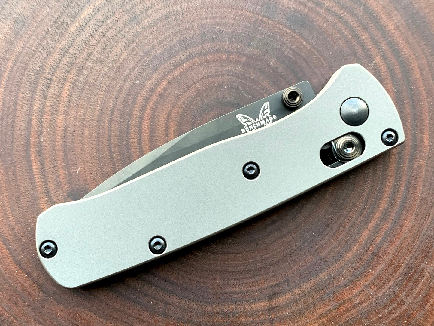 Titanium Scales for Benchmade Mini Bugout 533 - No Lanyard
