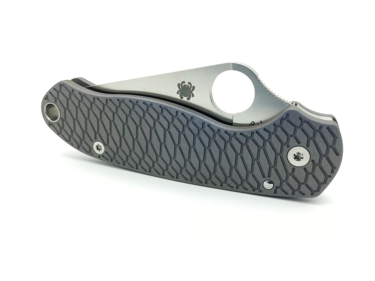 Titanium Hexi Scales for Spyderco Para 3