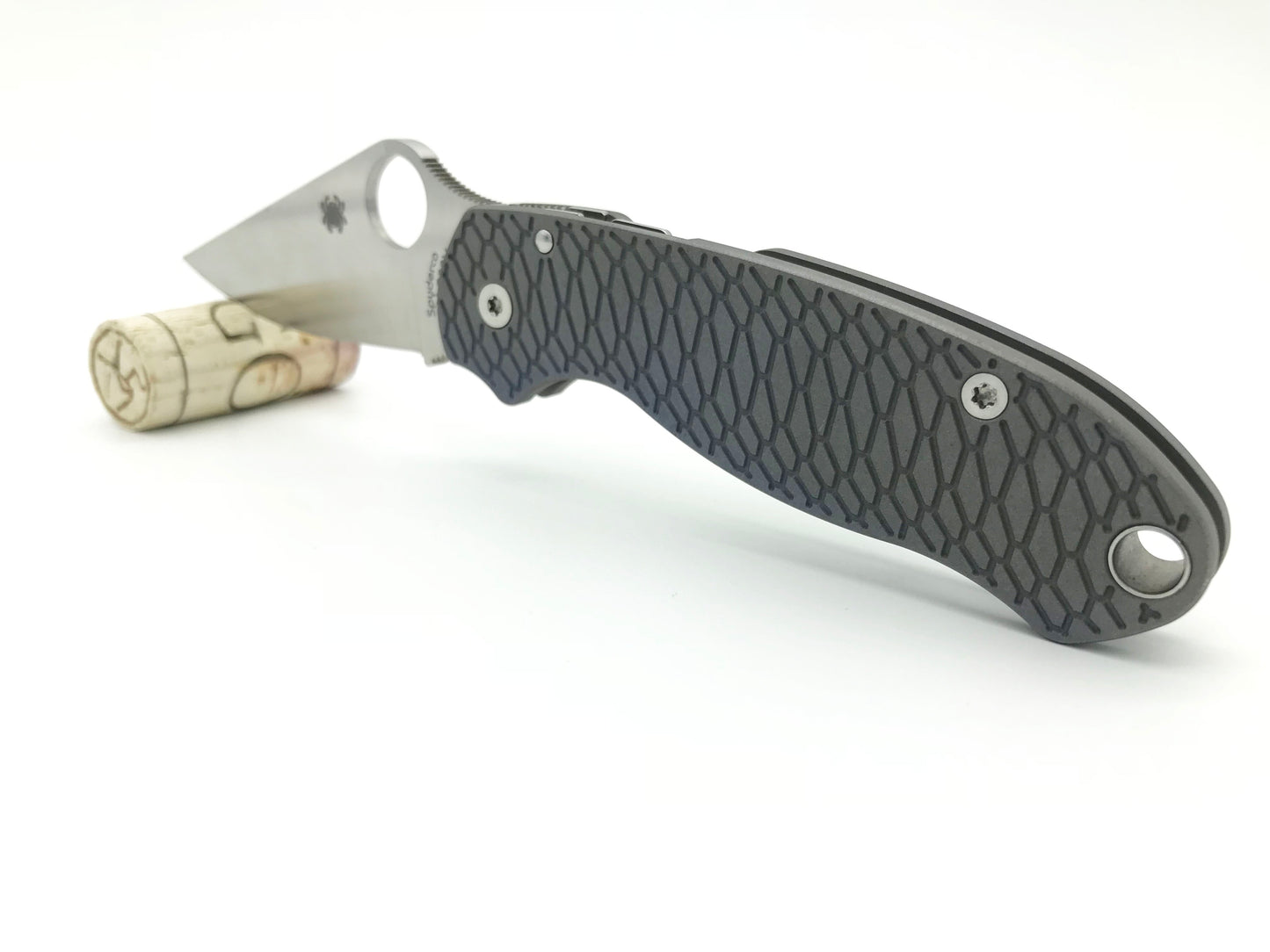 Titanium Hexi Scales for Spyderco Para 3