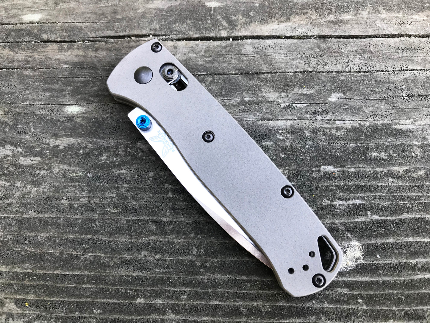 Titanium Scales for Benchmade Bugout 535