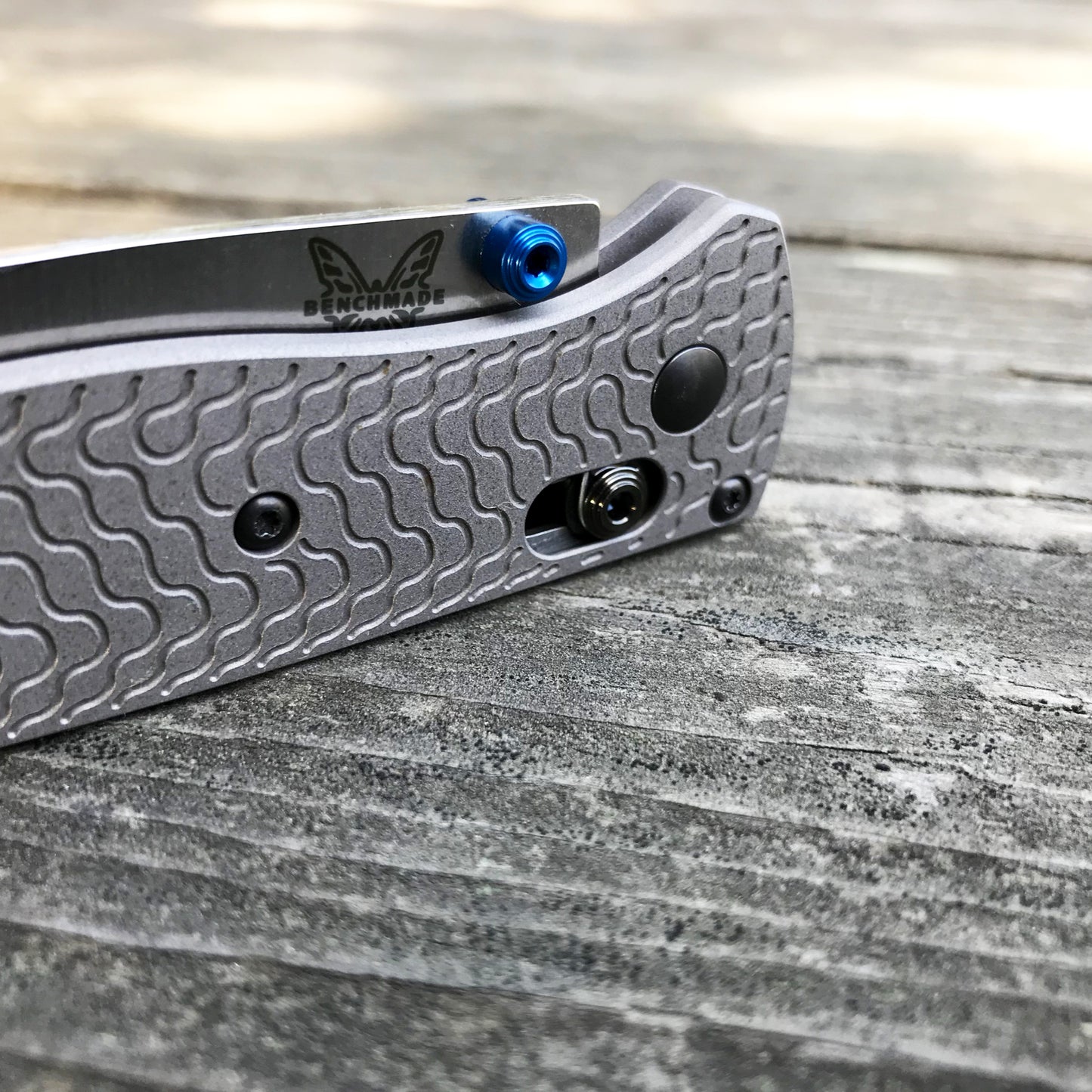 Titanium Critter Scales for Benchmade Bugout 535