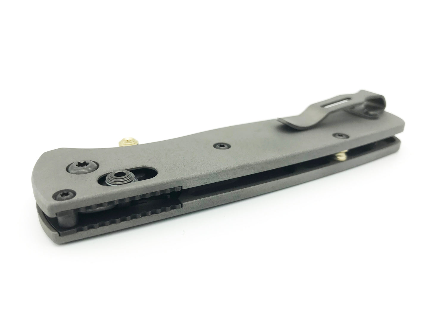 Titanium Scales for Benchmade Bugout 535 - No Lanyard