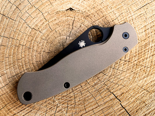 Titanium Scales for Spyderco PM2