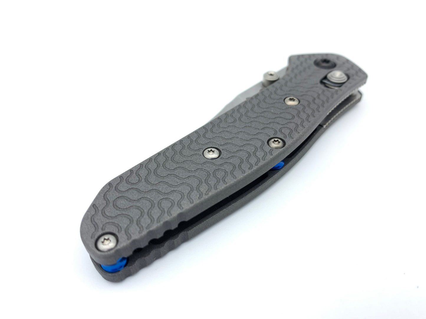 Titanium Critter Scales for Benchmade Mini Osborne 945 - AB