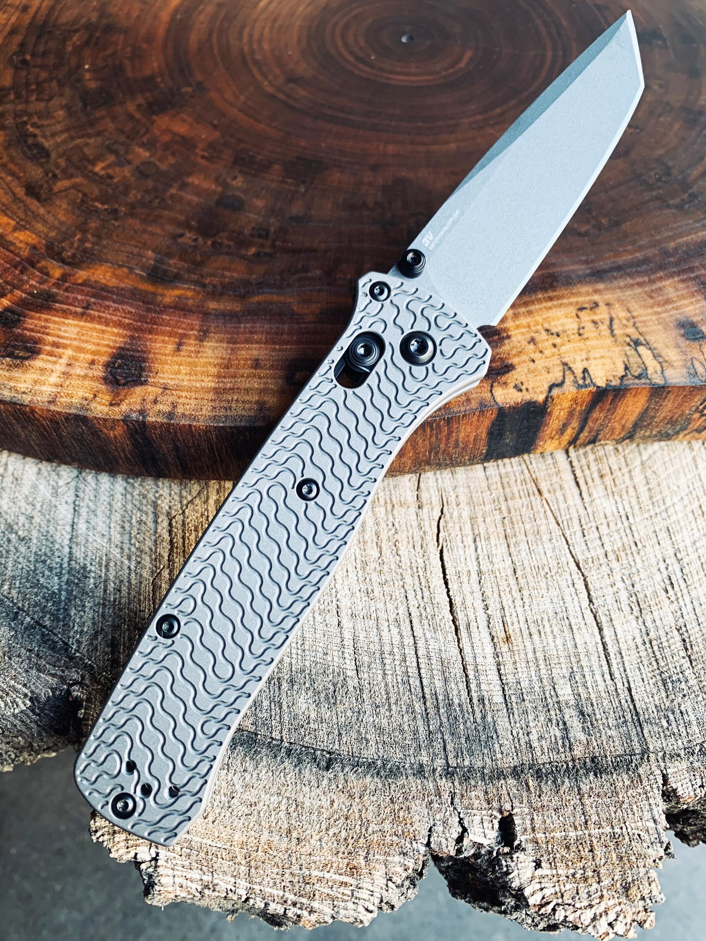 Titanium Critter Scales for Benchmade Bailout 537